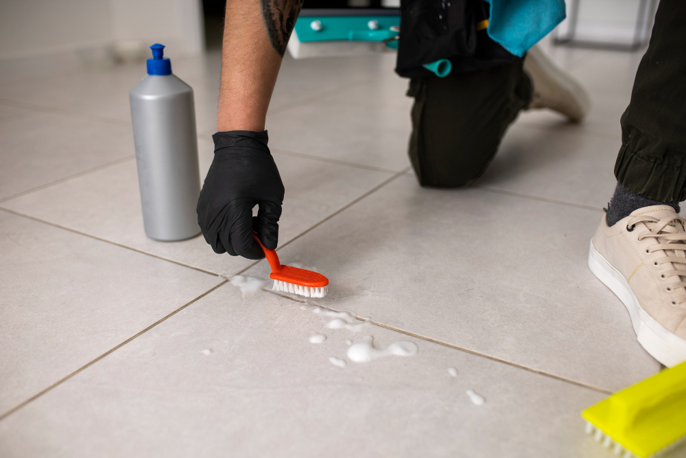 Grout Transformation for Spotless Surfaces